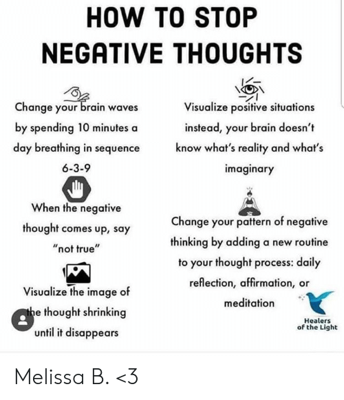 HOWTOCHANGENEGATIVETOUGHT